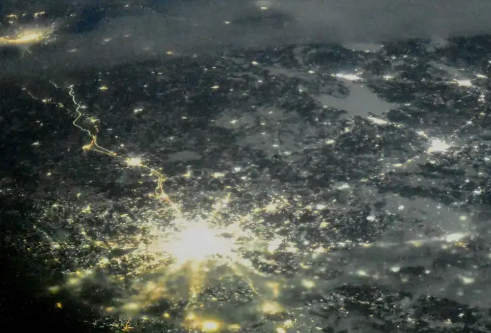 Imagens de satélite mostram a saúde económica da Rússia