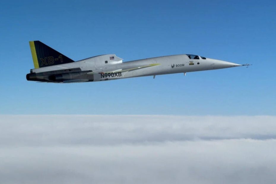 In the historical test flight of the Mohawa Desert, civilian jet broke the sound barrier