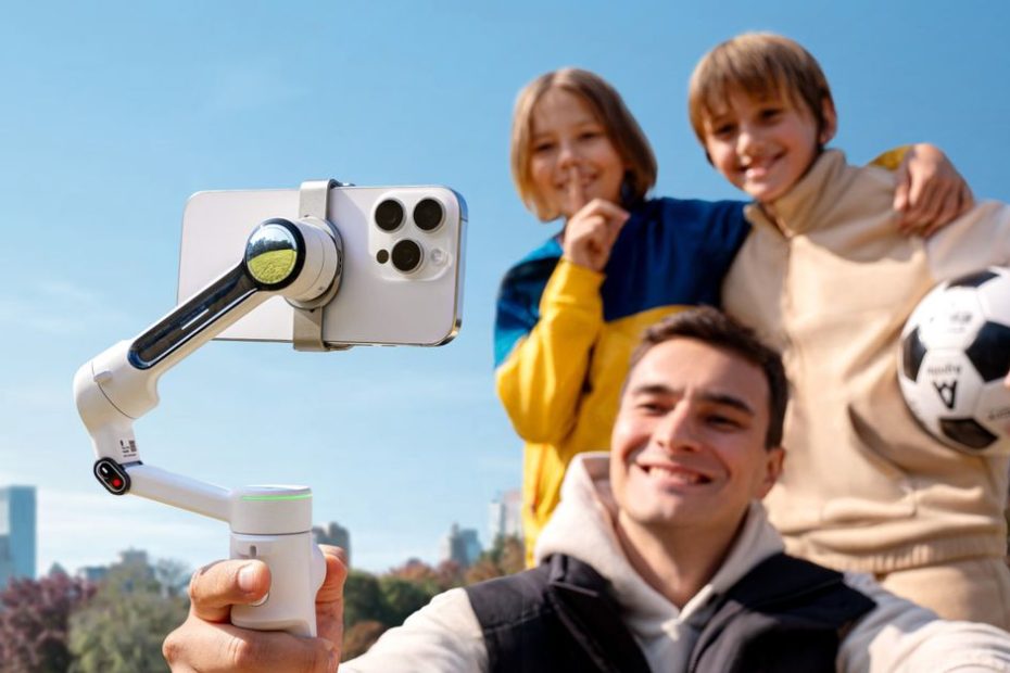 Insta360’s new Flow 2 Pro gimbal allows multiple people to maintain perfect composition