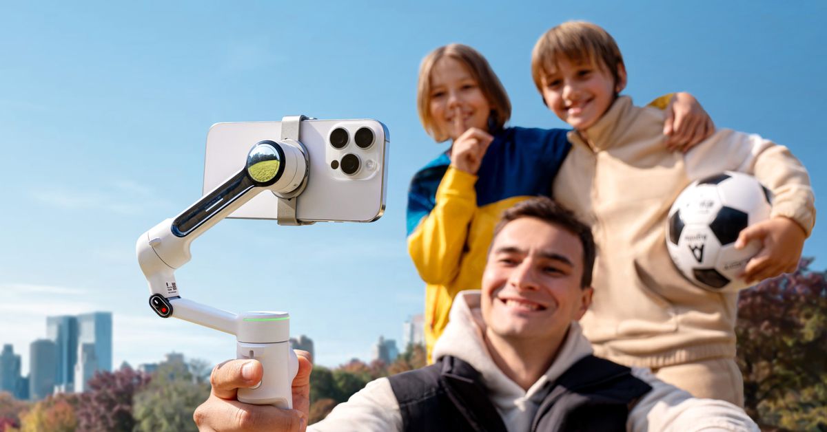 Insta360’s new Flow 2 Pro gimbal allows multiple people to maintain perfect composition