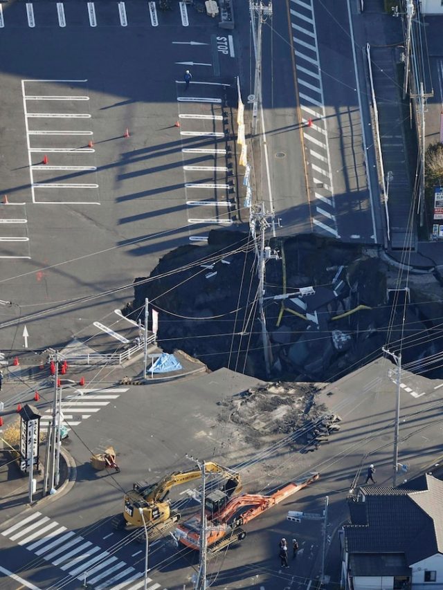 Japan tried to rescue people in the sewage pit. This is what happened.