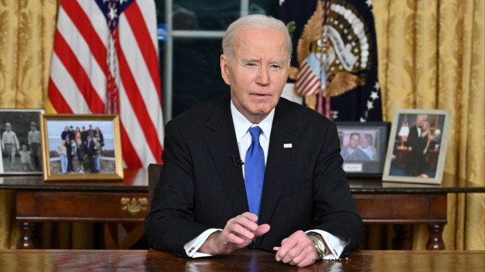 Joe Biden says 'oligarchy' is emerging in US in final White House address