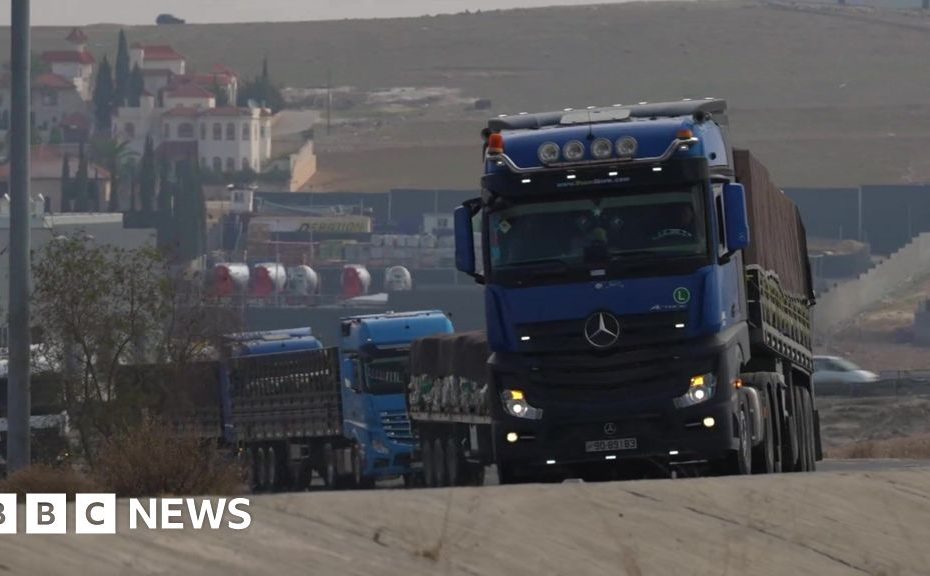 Join a truck driver delivering aid to Gaza