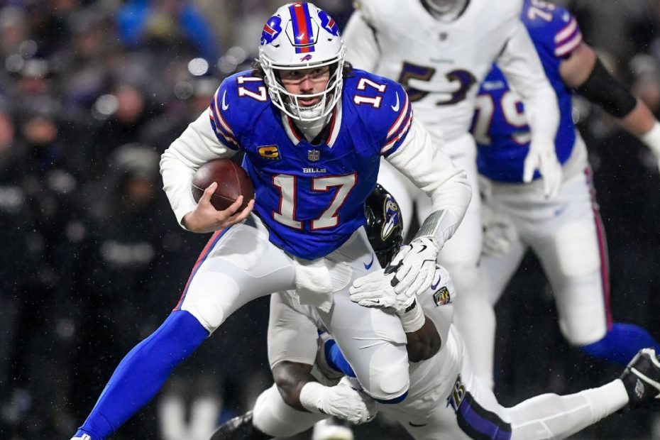 Josh Allen puts Bills ahead of Ravens on 1-yard touchdown run