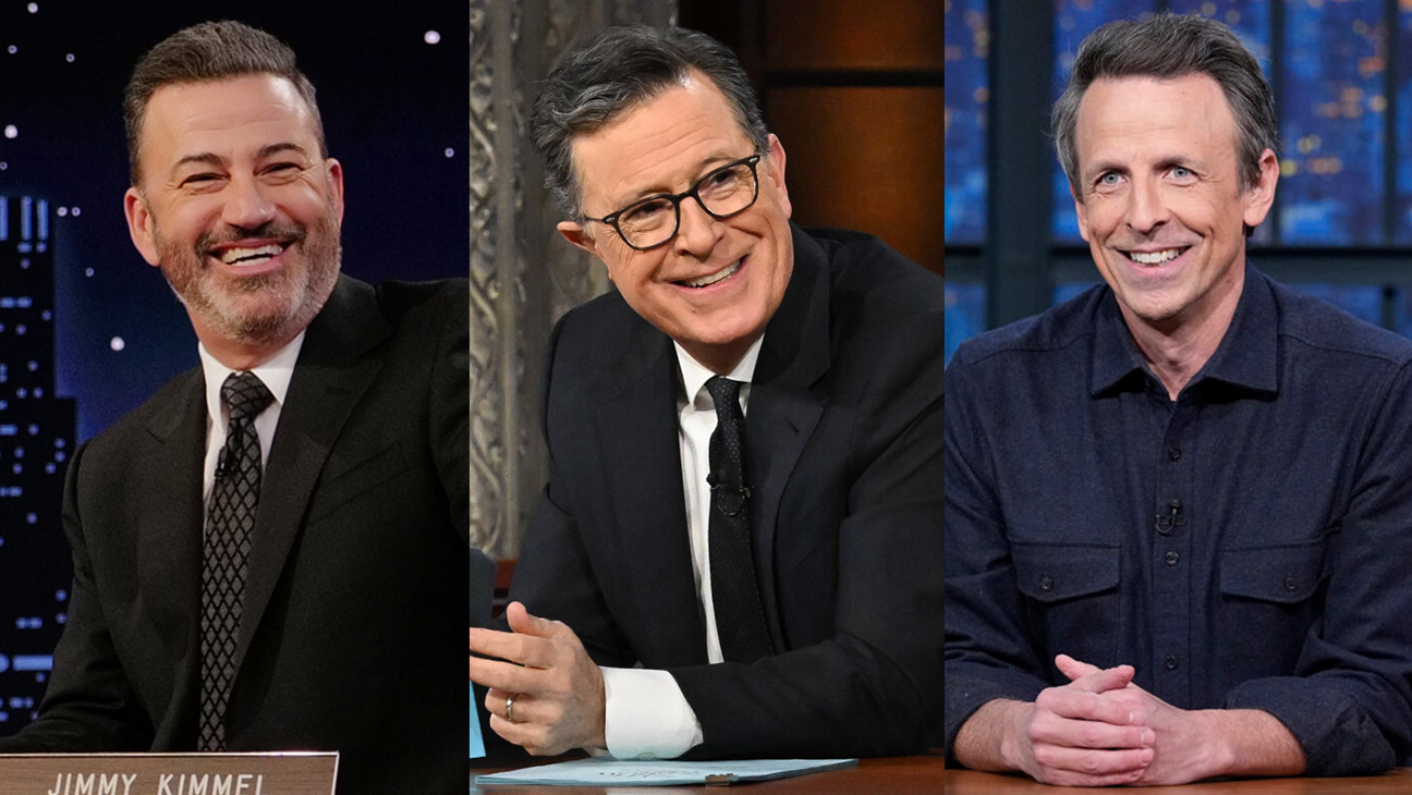 Kimmel, Colbert, Meyers on Trump inauguration: 'Ominous and strange'