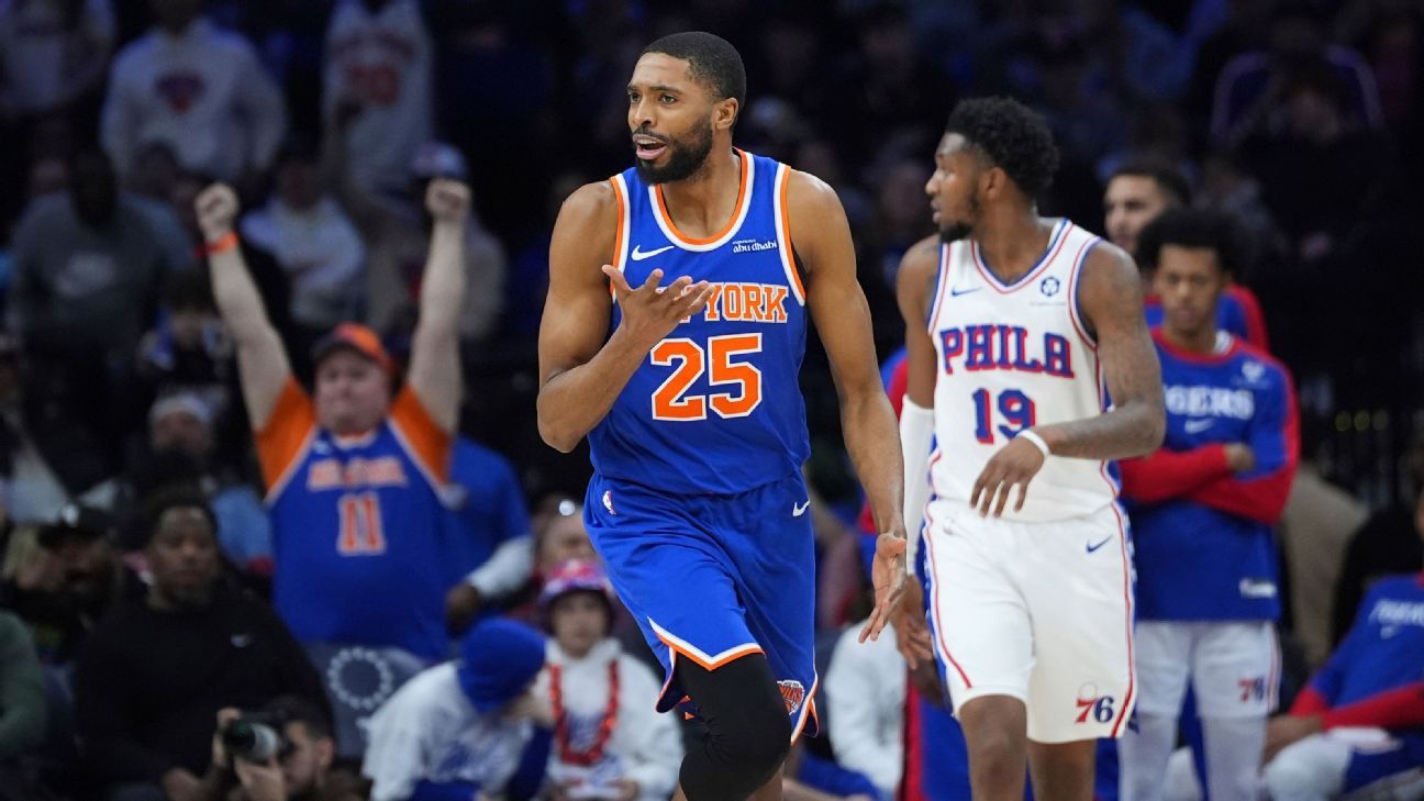 Knicks' Mikal Bridges returns to Brooklyn in drastically different role