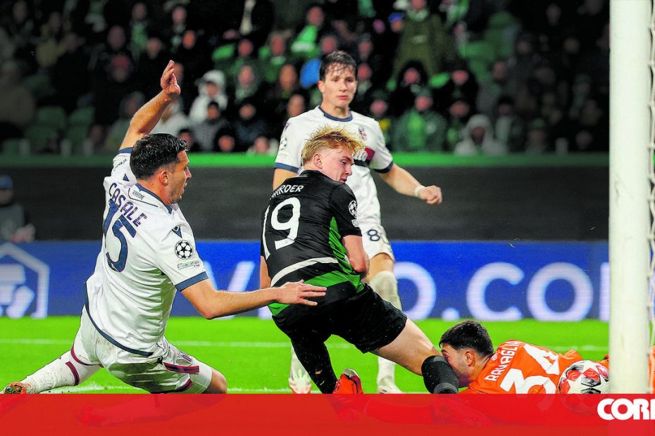 Leo foi jogado chutando até o futebol de futebol