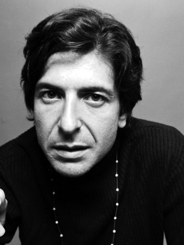 Leonard Cohen notebook and clothing auction