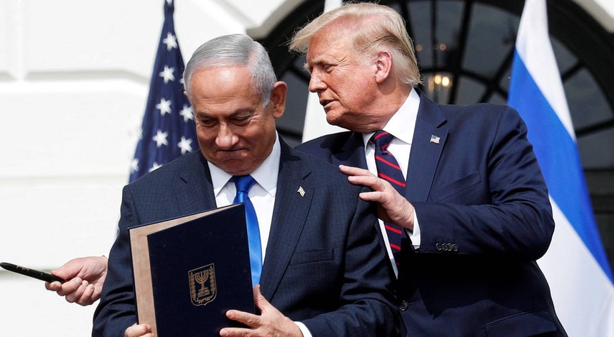 “Limpo” Jiasha. Trump disse que discutiria propostas com Natanyahui