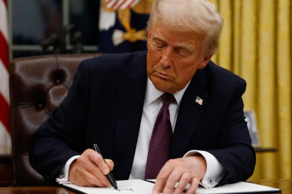Live updates on Trump's executive orders and actions on Day 1 of Trump's second term