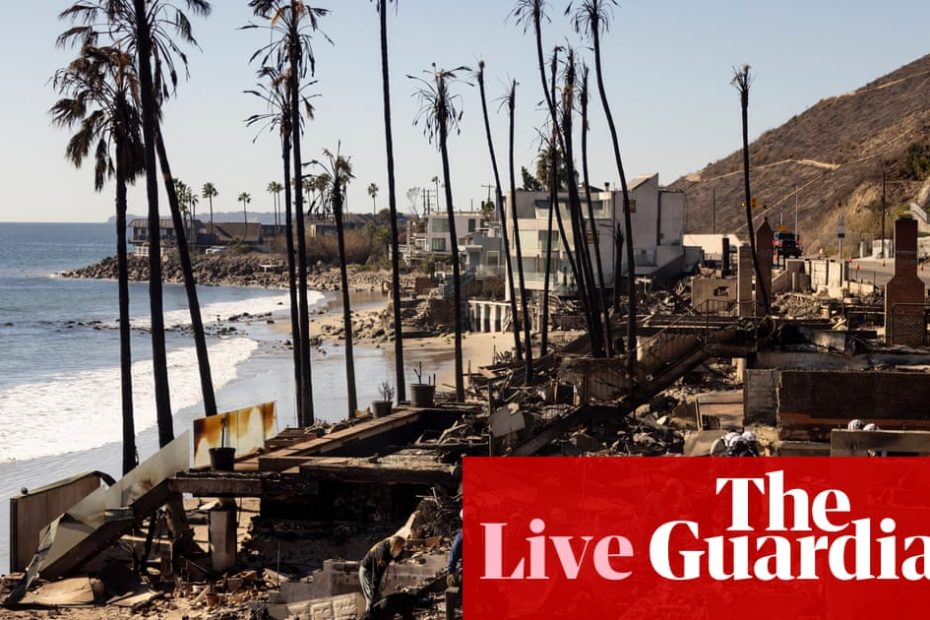 Los Angeles fire scene: Near hurricane-strength winds expected in some areas, risk of "rapid spread of fire" California wildfires