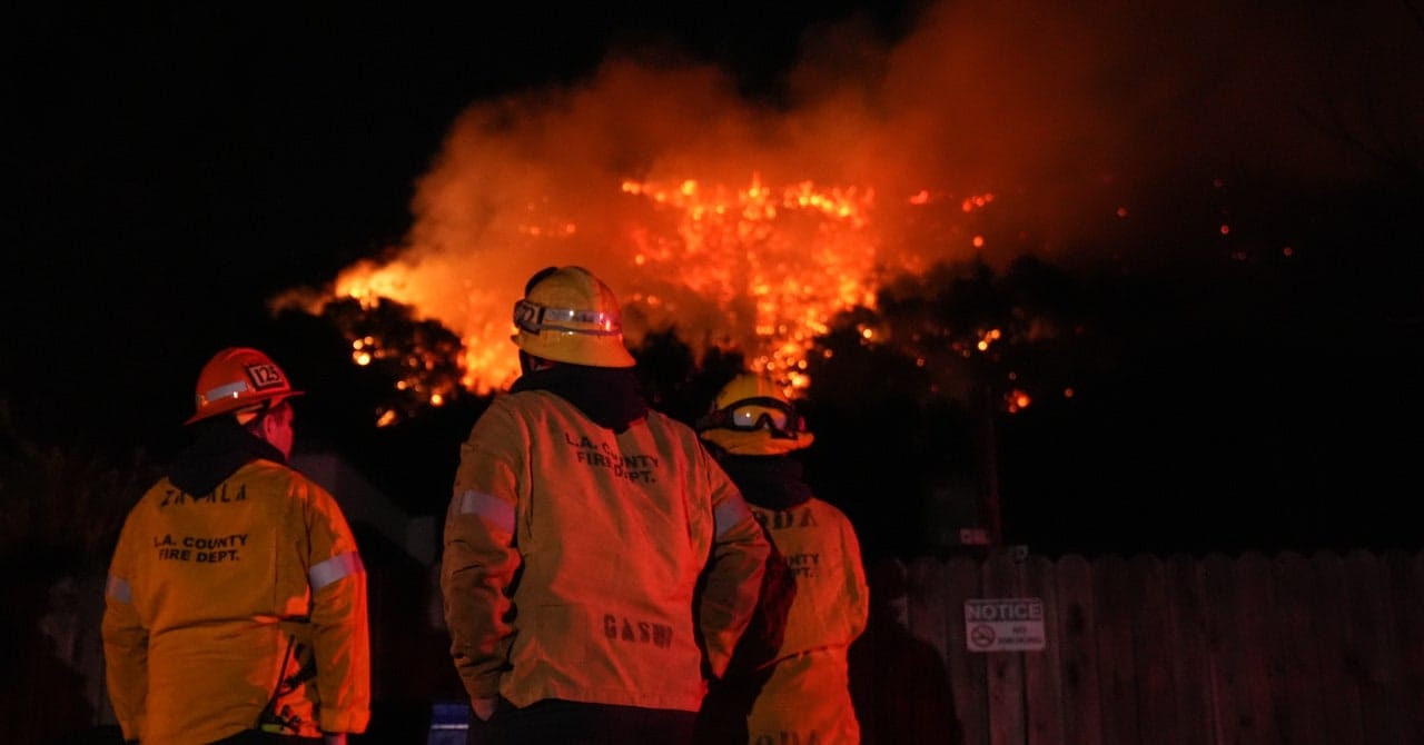 Los Angeles remains at high risk for fires next week
