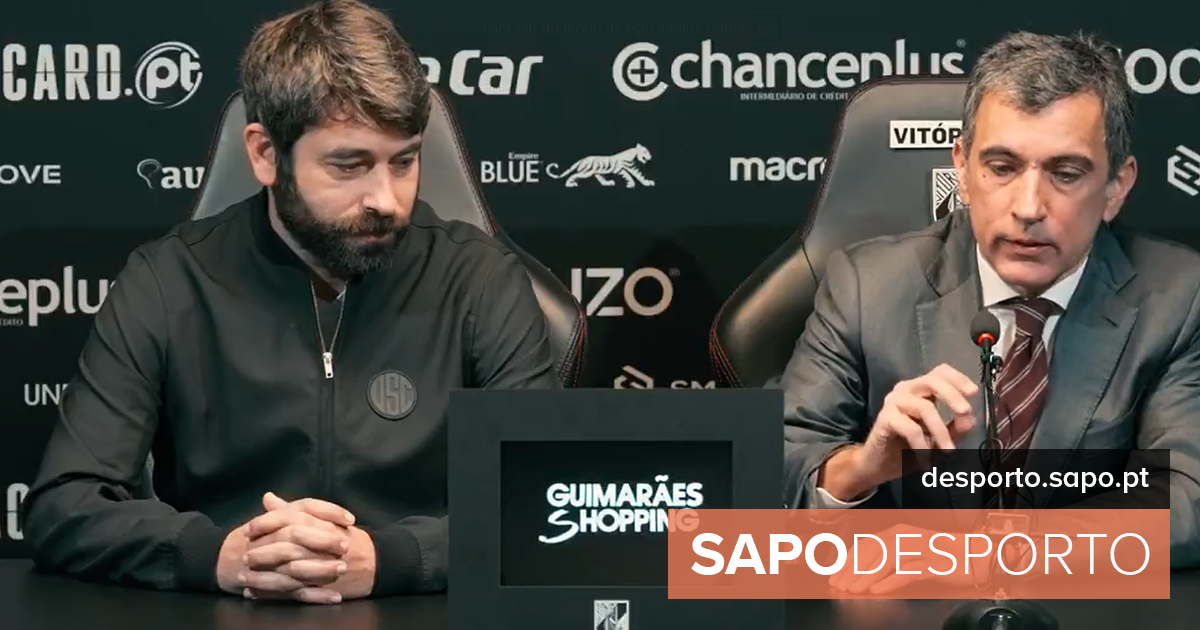 Luís Freire estreia-se no Vitória: “Este é o ponto mais alto da minha carreira” – I Liga