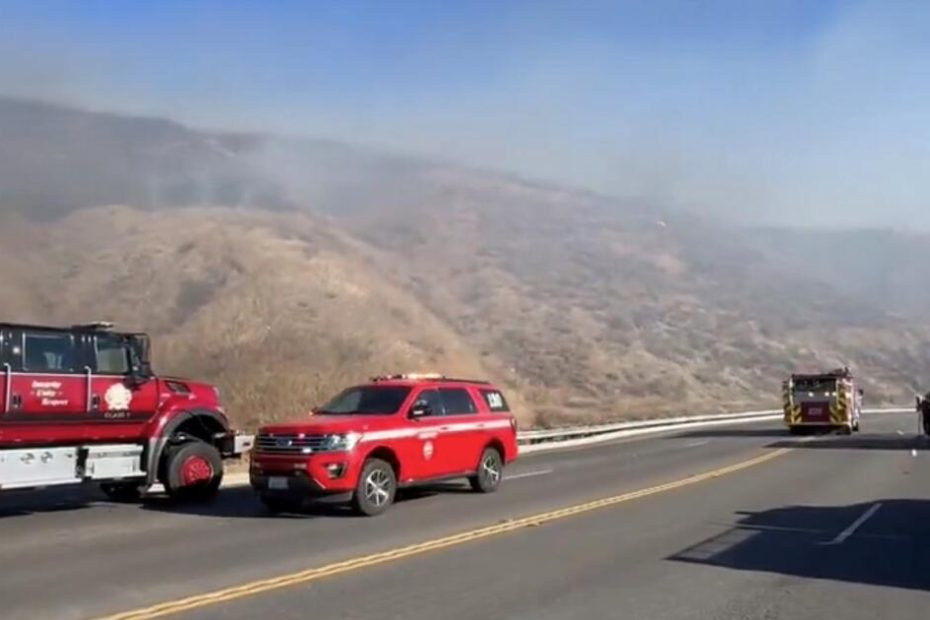 Man arrested in connection with San Bernardino hills fire