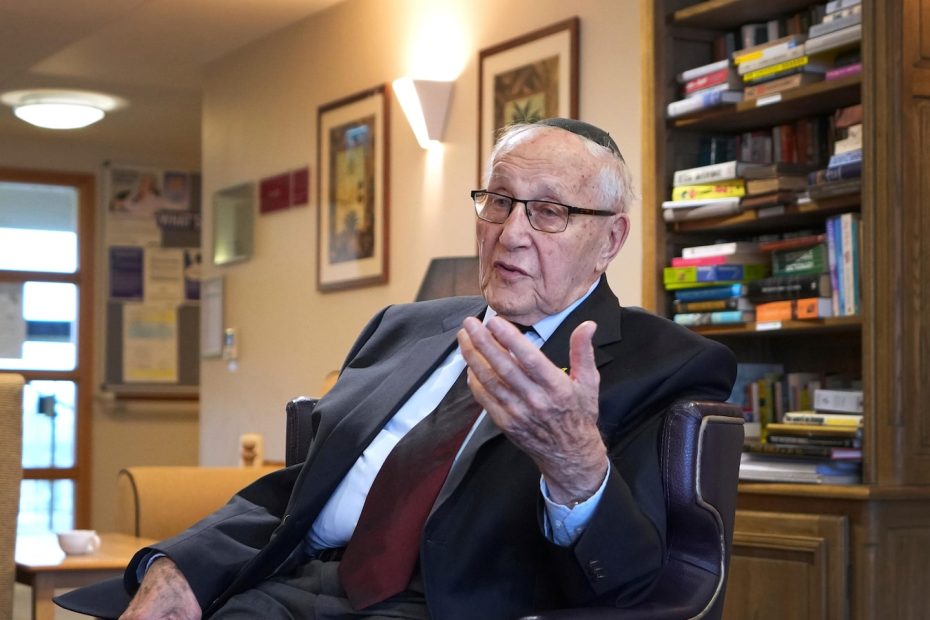 Manfred Goldberg wants you to know how the Nazis took his brother's life. and how the angel saved him