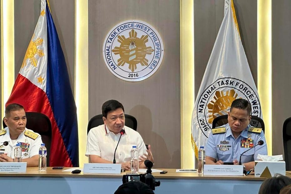 Manila says China is 'pushing the Philippines into a corner' with aggression in South China Sea