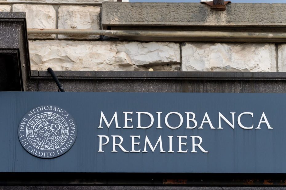 Mediobanca in Italy has reduced the acquisition of Monte Dei Paschi