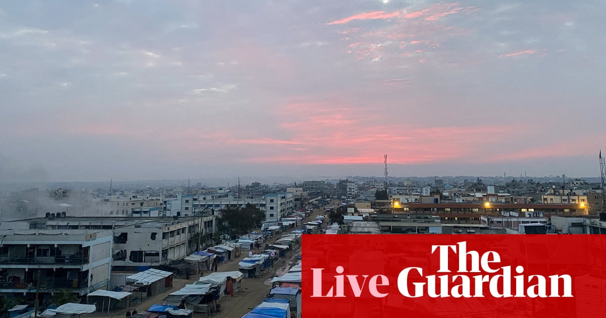 Middle East Crisis Live: Israel says 737 prisoners will be released first after cabinet approves ceasefire in Gaza Israel-Gaza war