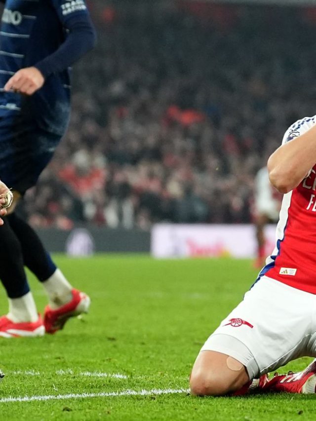Mikel Arteta compares Arsenal and Liverpool bench options and says Gunners are 'very short' after Aston Villa draw Football News
