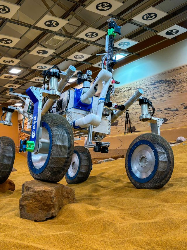 NASA targets Martian terrain with revolutionary tire technology