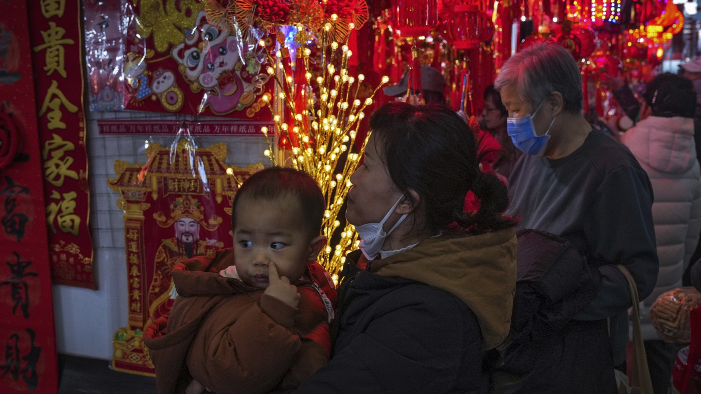 NPR: China's population declines for third consecutive year