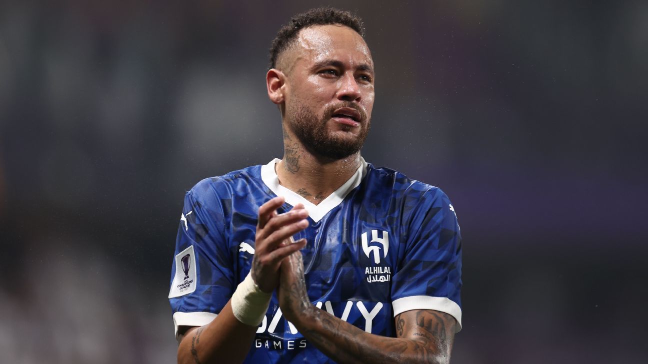 Neymar is in talks with three MLS teams over a possible transfer