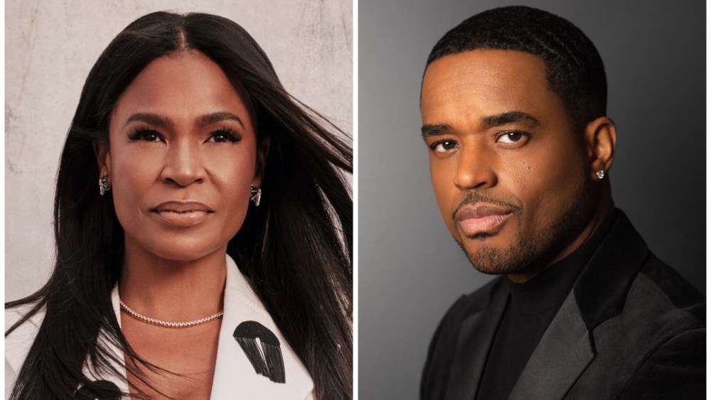 Nia Long, Larenz Tate as the American Black Film Festival