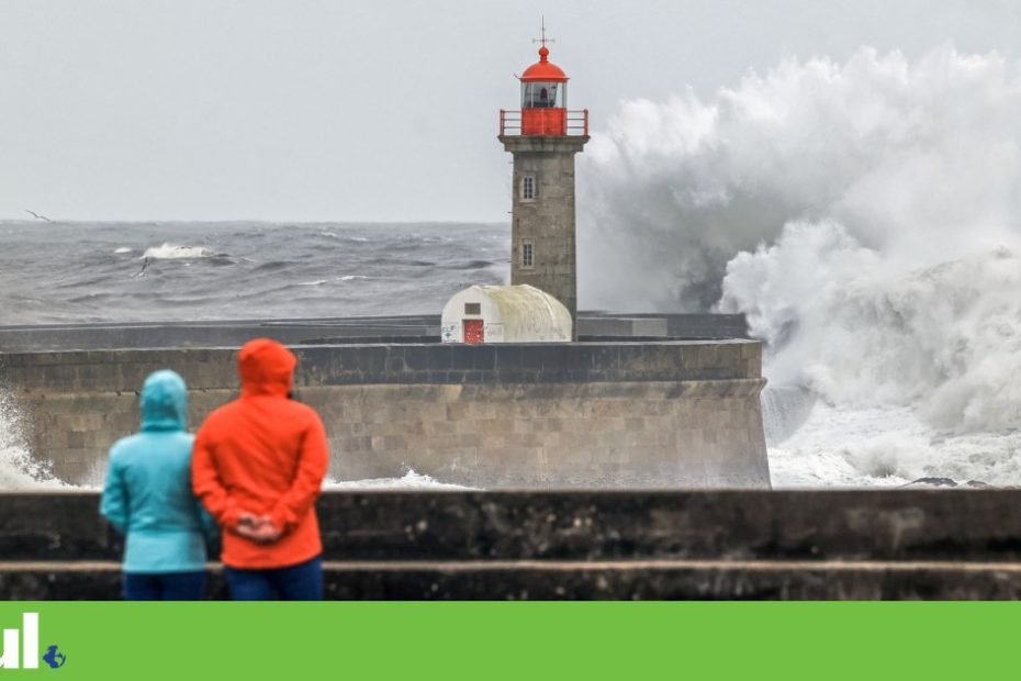O momento ruim ficará pior. O IPMA prevê mais agitação marinha, vento forte, chuva e neve |