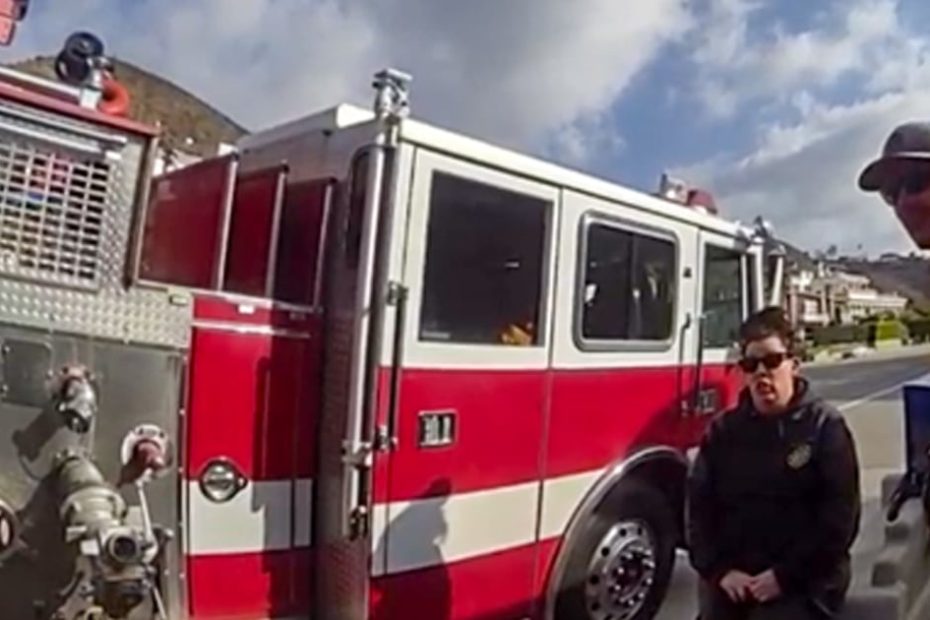 Oregon couple accused of impersonating firefighters to sneak into wildfire evacuation zone