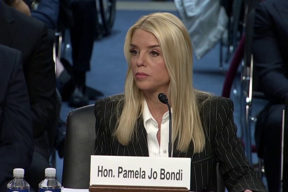Pam Bondi delivers opening statement at attorney general confirmation hearing
