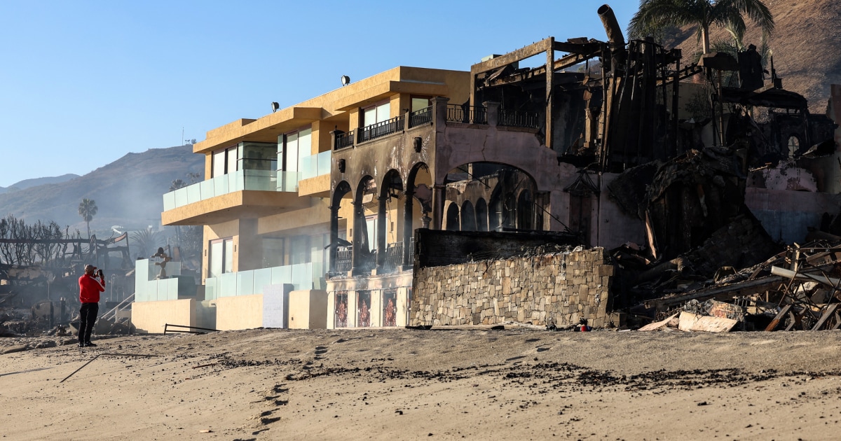People whose homes were spared by Los Angeles wildfires are outraged by survivor's guilt