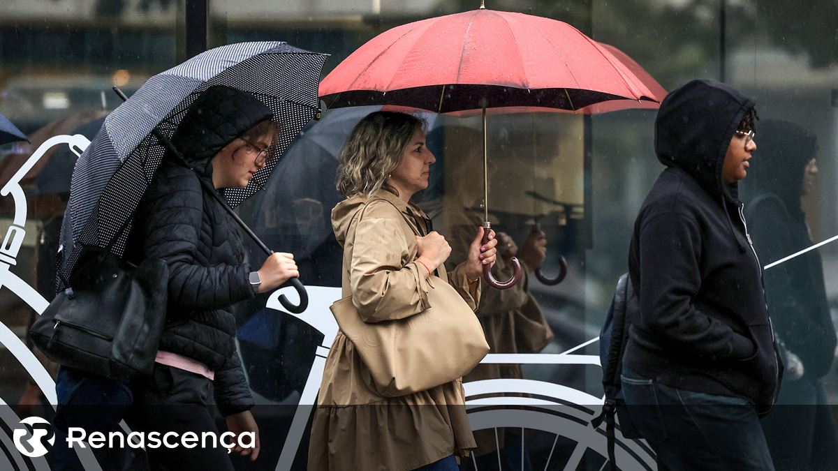 Portugal vai emitir aviso até quarta-feira devido a chuva e perturbações das ondas