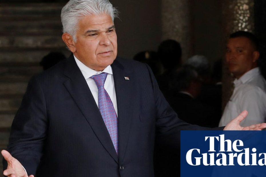 President said that Panama would not discuss the control of the canal during the visit to Lubero. Panama
