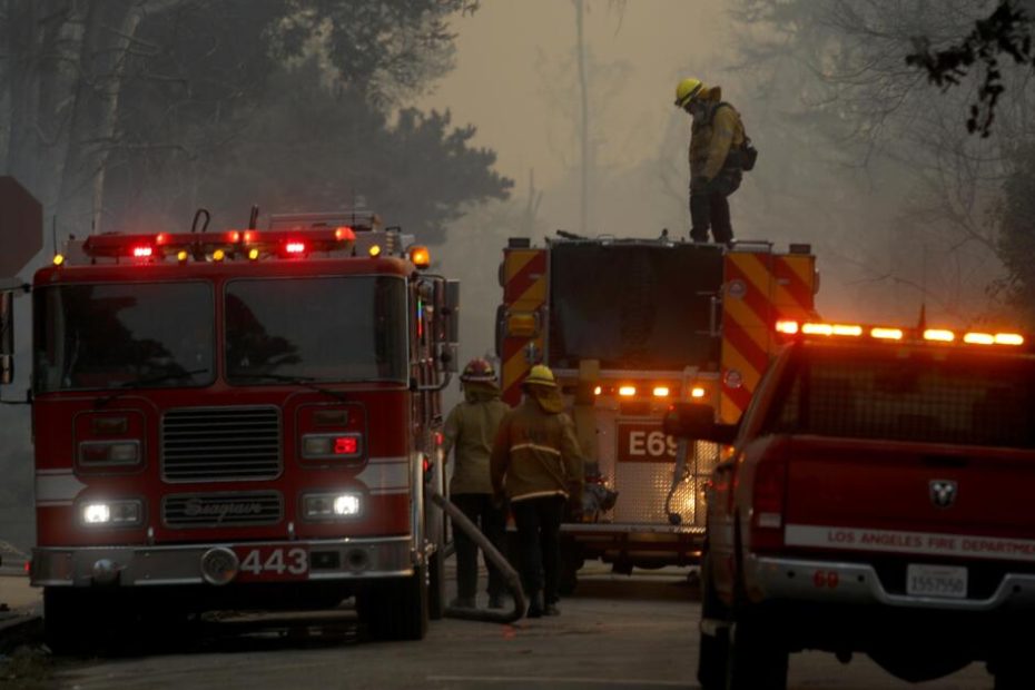 Private firefighters in place to protect Rick Caruso's Palisades home and neighborhood