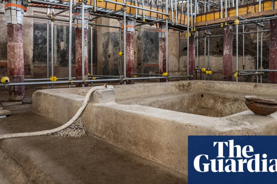 Private spa unearthed in Pompeii to lure wealthy guests Italy