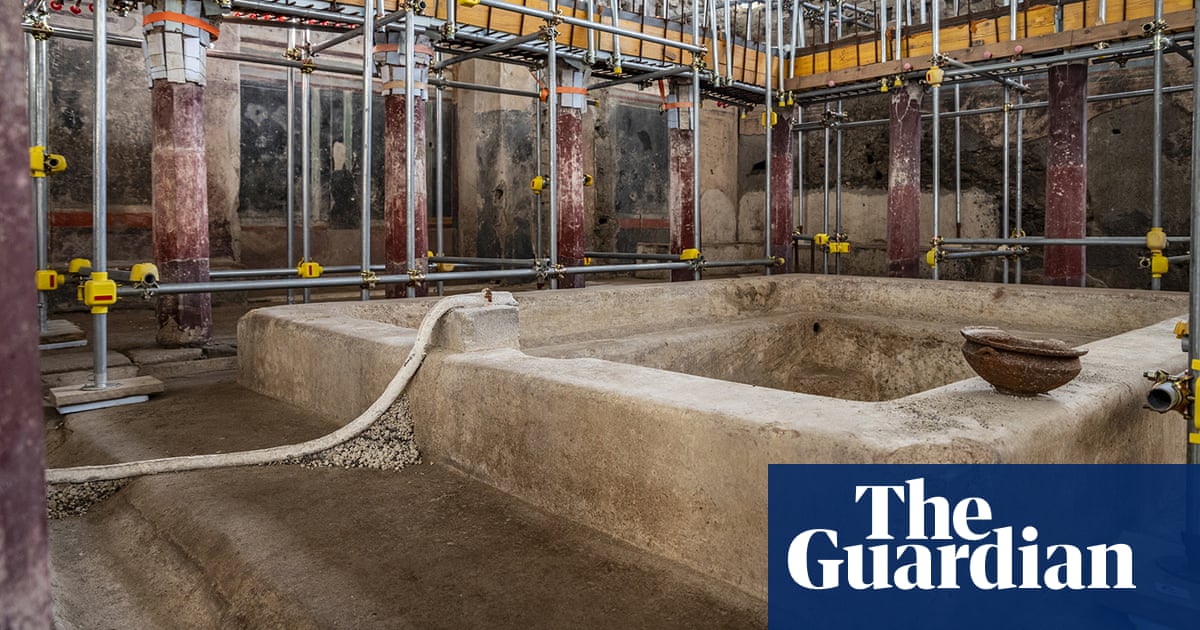 Private spa unearthed in Pompeii to lure wealthy guests Italy