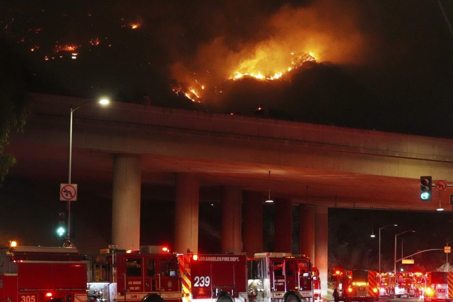 Progress on fire north of Los Angeles as new fires break out in Southern California: NPR