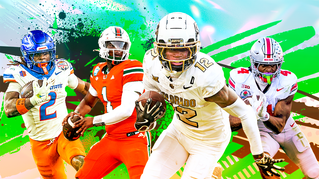 Ranking the top 100 college football players of the 2024-25 season