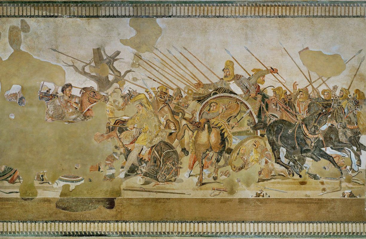 Revelados segredos inéditos dos mosaicos de Alexandre o Grande (um deles é “português”)