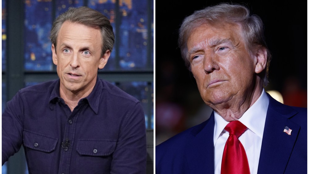 Seth Meyers responds to Donald Trump's rant about him
