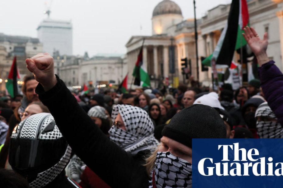 Seven people arrested in London protesting Israel's war on Gaza