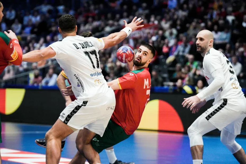 Só que o que aconteceu antes do jogo foi inesperado, não a estreia de Portugal no Mundial de Andebol contra os Estados Unidos