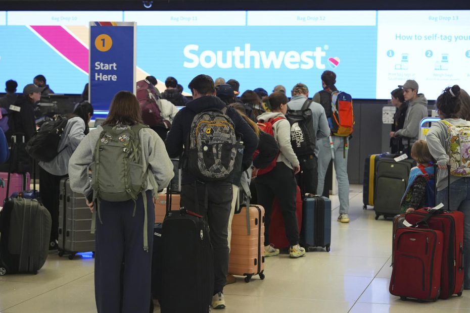 Southwest Airlines suspends some hiring and internships to reduce costs