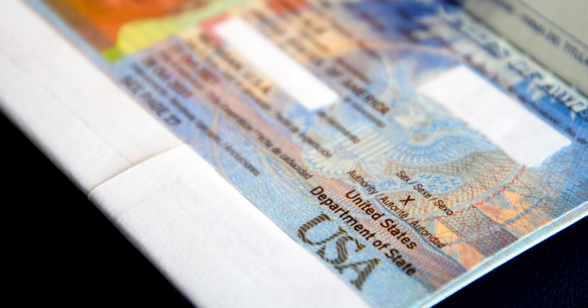 State Department to suspend passport applications seeking gender marker changes after Trump order