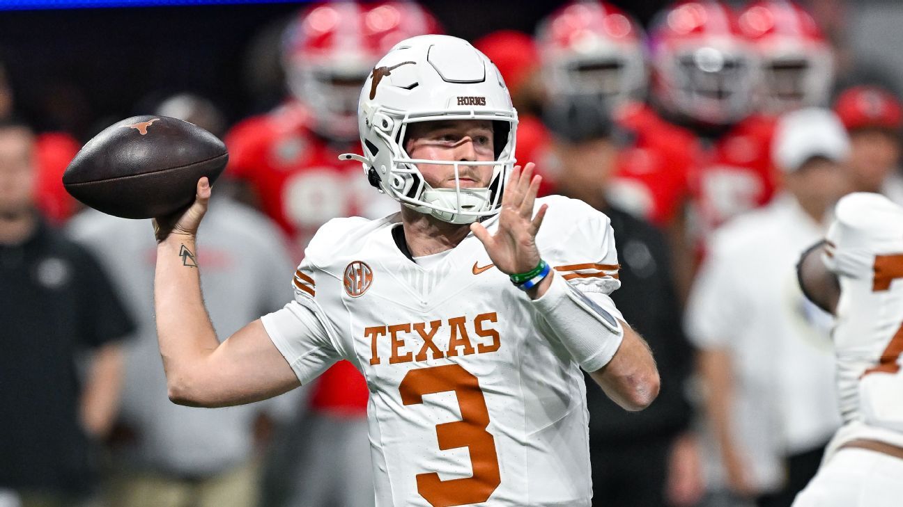 Texas quarterback Quinn Ewers declares for 2025 NFL Draft