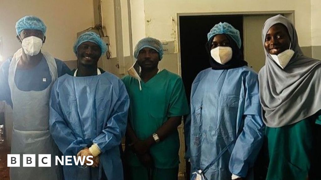 The last surgeon stands in the city's only hospital