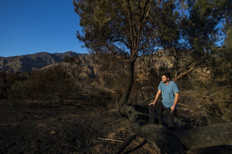 The young Altadena weatherman has a growing following. In Eaton fire, he saved lives