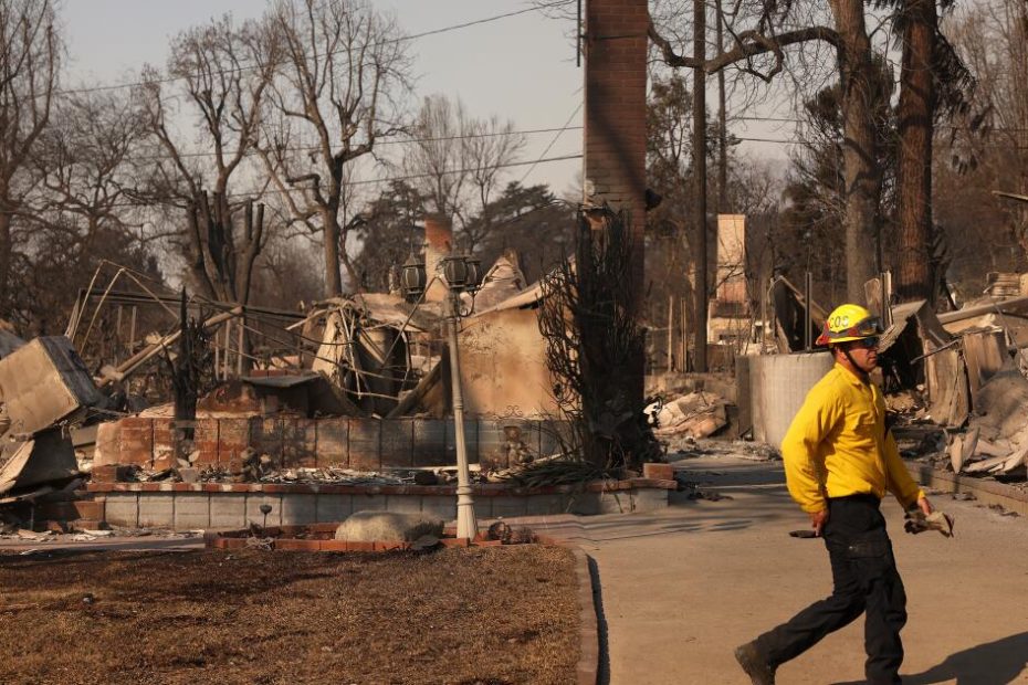 They lost their home insurance. Then there was a fire in Los Angeles
