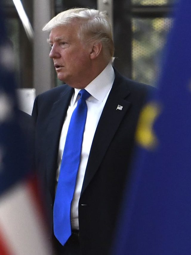 Top EU official says Europe is ready to respond “in an appropriate way” as Trump touts tariffs