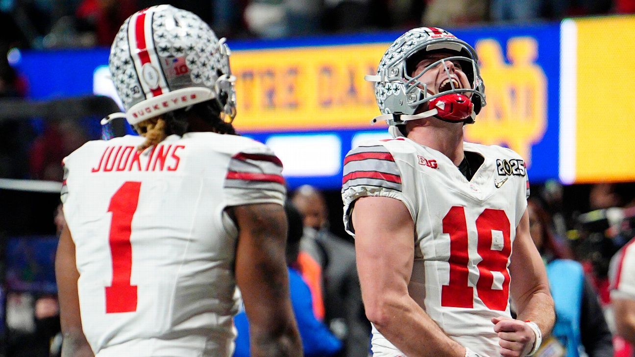 Trends since Ohio State last won a national title in 2015